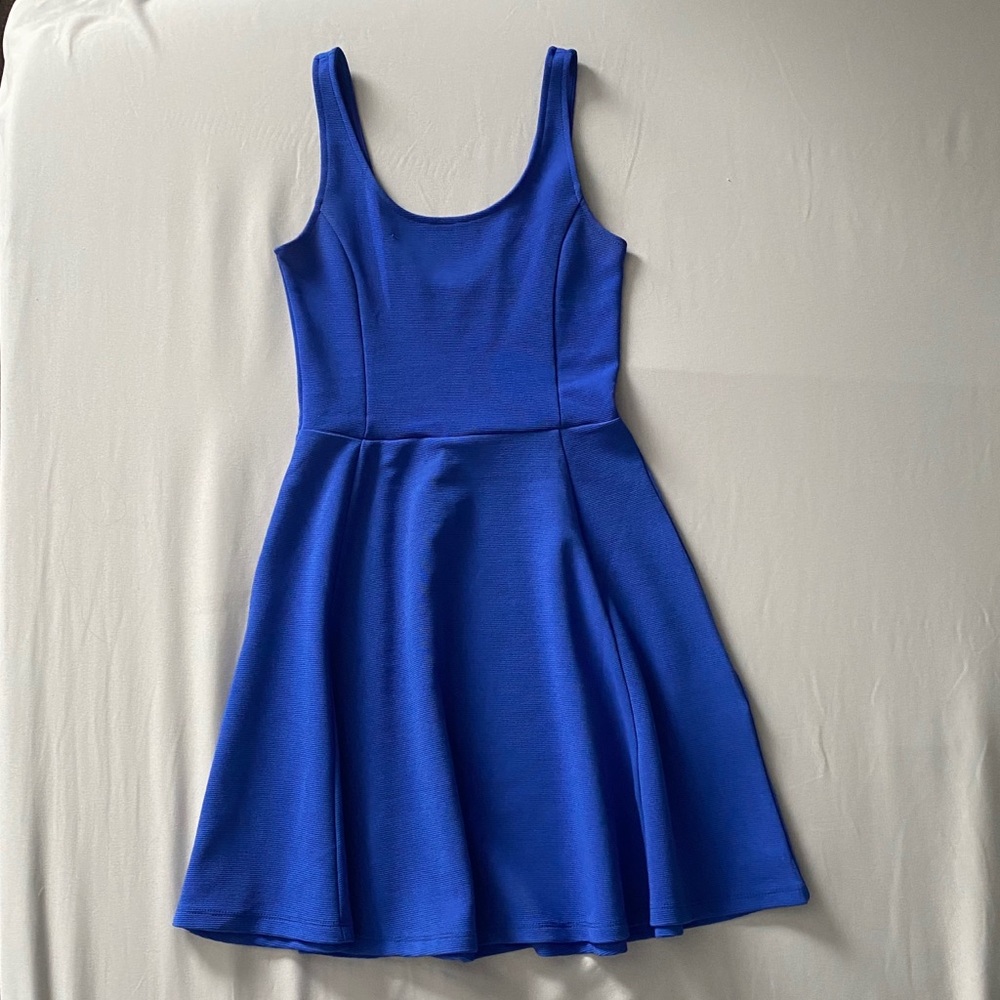 Skater Dress with Slight Dip in Back